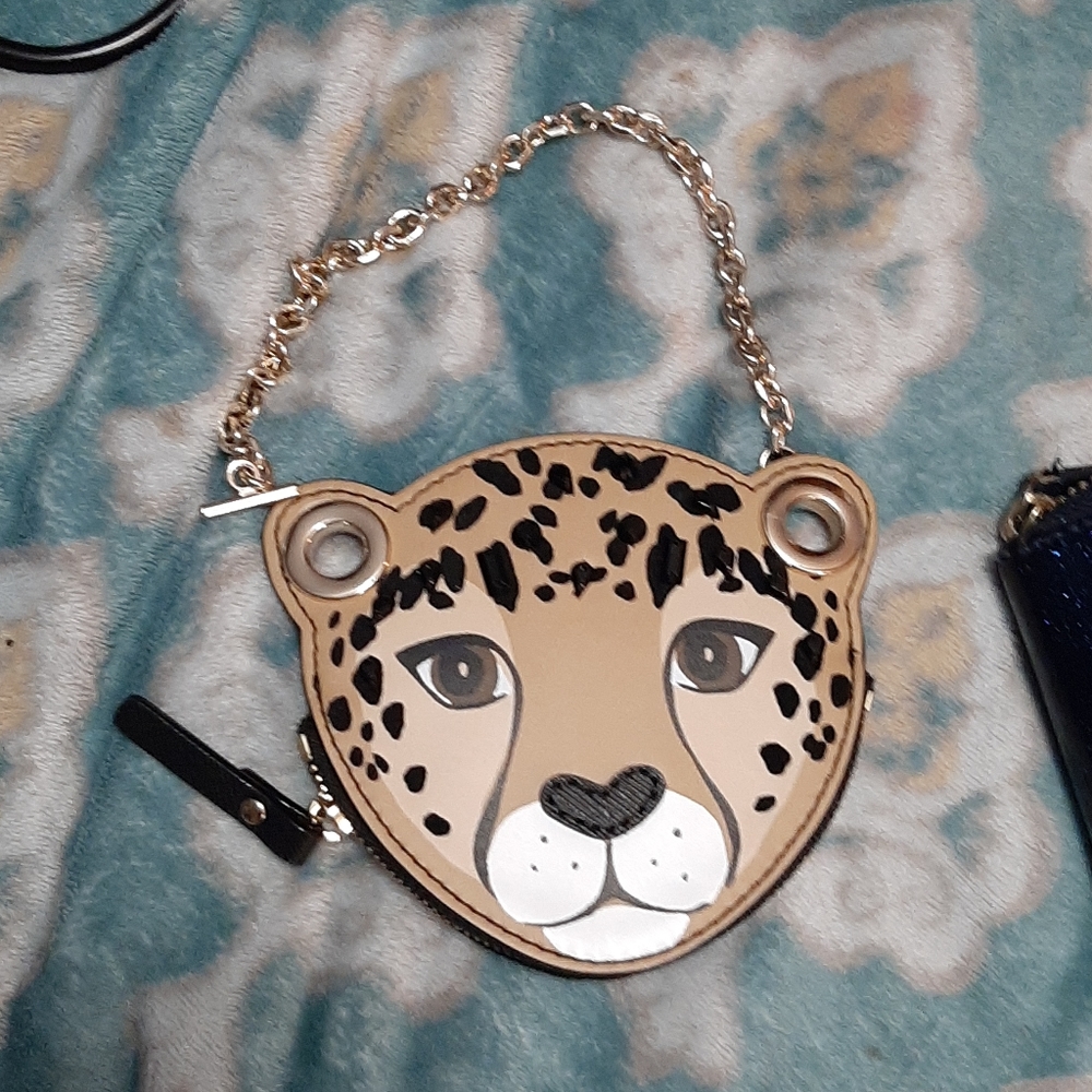 Kate Spade Leopard coin purse